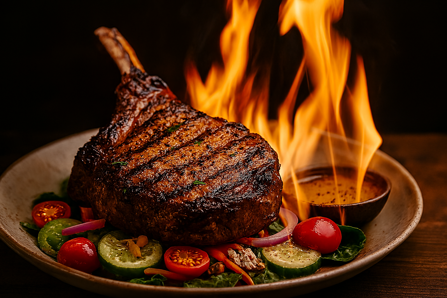 Expertly Flame-Grilled